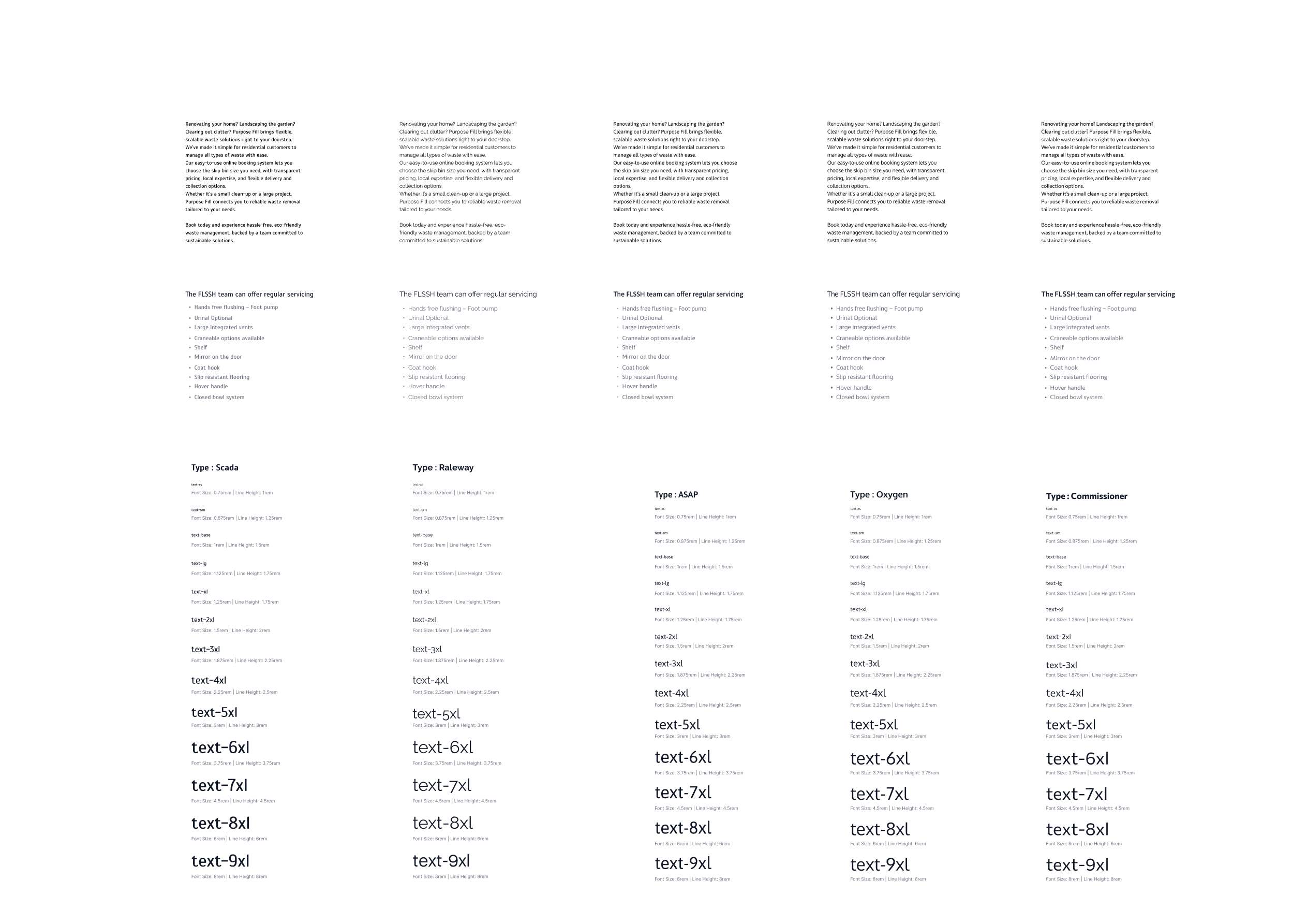 design-system / typography-audition