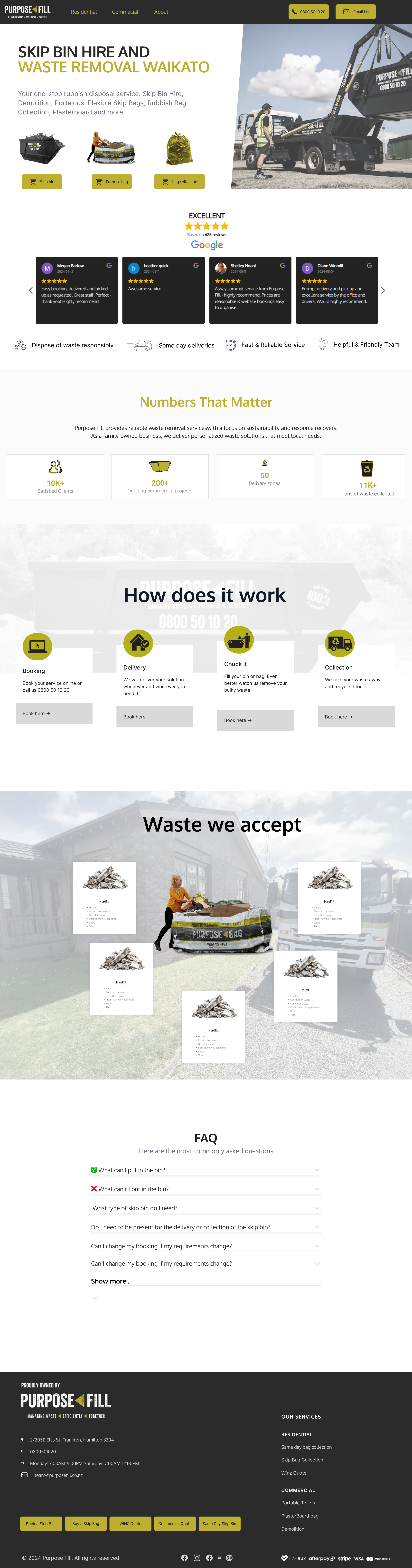 homepage / v1 — first full draft